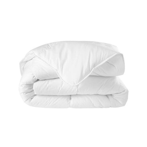 All-Season Hypoallergenic Quilted White Duvet